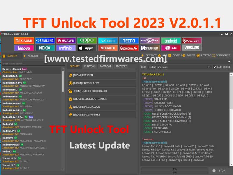 TFT Unlock Tool 2023 V2