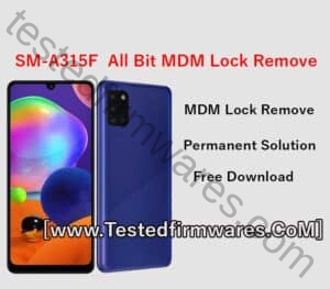 A315F MDM Lock Remove Permanent Solution