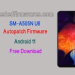 SM-A505N U6 Autopatch Firmware Os11-Fix NG Status Full Solution File By[www.testedfirmwares.com]