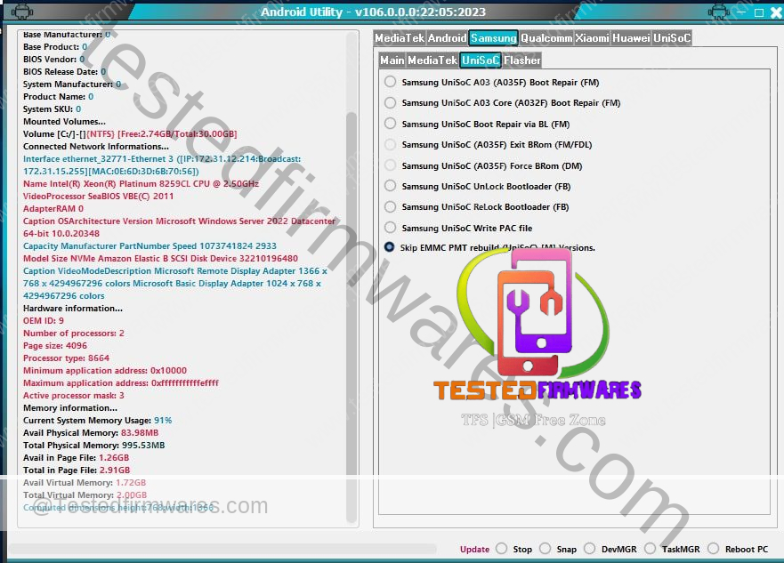 Android Utility MTK Tool V106