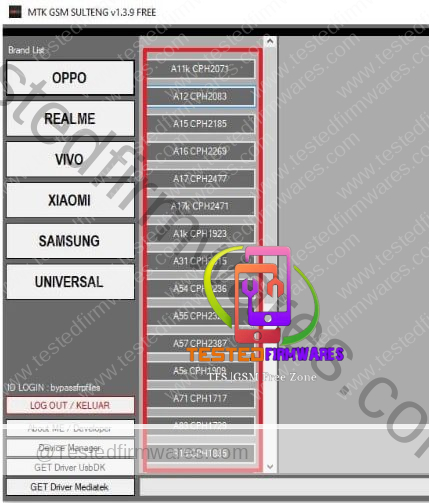 MTK GSM Sulteng Tool-Remve FRP Lock
