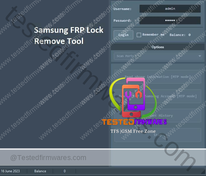 Samsung FRP Lock Remove Tool