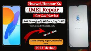 Honor X6 VNE-LX2 Repair IMEI With Pandora Box
