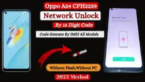 oppo a54 cph2239 network unlock