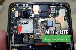 Xiaomi Mi 13 Lite Test Point