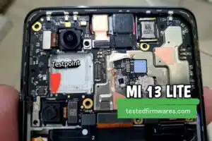 Xiaomi Mi 13 Lite Test Point