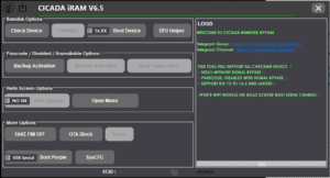 CICADA iRAM Tool V6.7.1