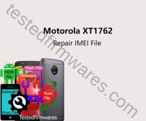 Motorola XT1762 Repair IMEI File