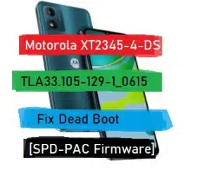 Motorola XT2345-4-DS TLA33