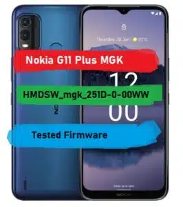 Nokia G11 Plus MGK Firmware
