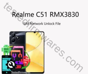 Realme C51 RMX3830 SIM Network Unlock File