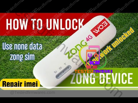 ZONG W03 Unlock File