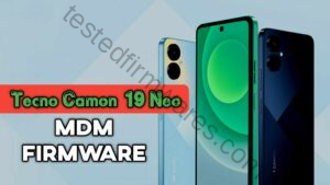 Tecno Camon 19 Neo MDM Remove Firmware