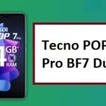 Tecno POP 7 Pro BF7 Dump Firmware