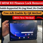 Samsung Devices MDM Lock Remove Enable ABD With QR Cod